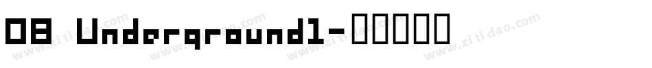 08 Underground1字体转换